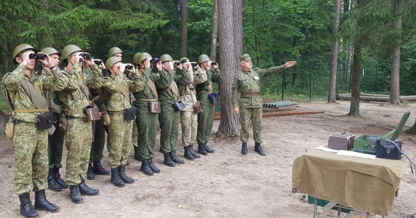 Начальная профессиональная подготовка с курсантами 1-го курса ВТФ
